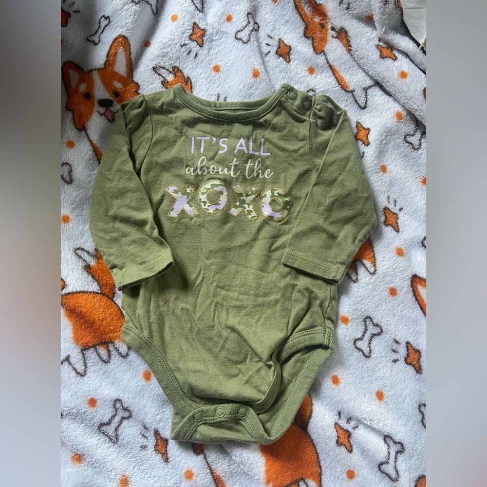 Baby Girl Xoxo Onesie